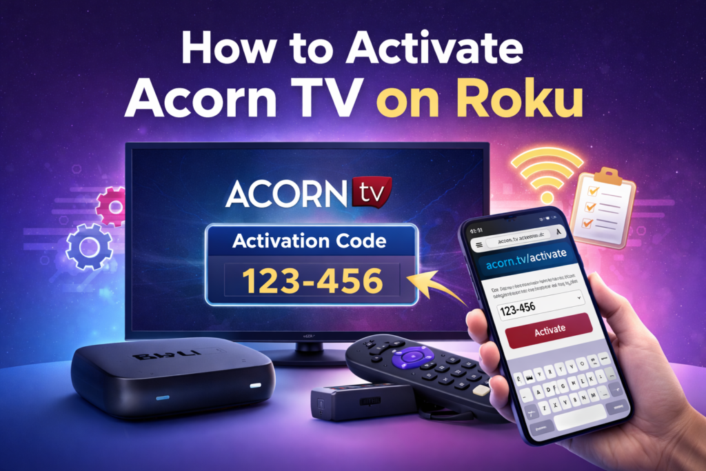 How to activate Acorn TV on Roku